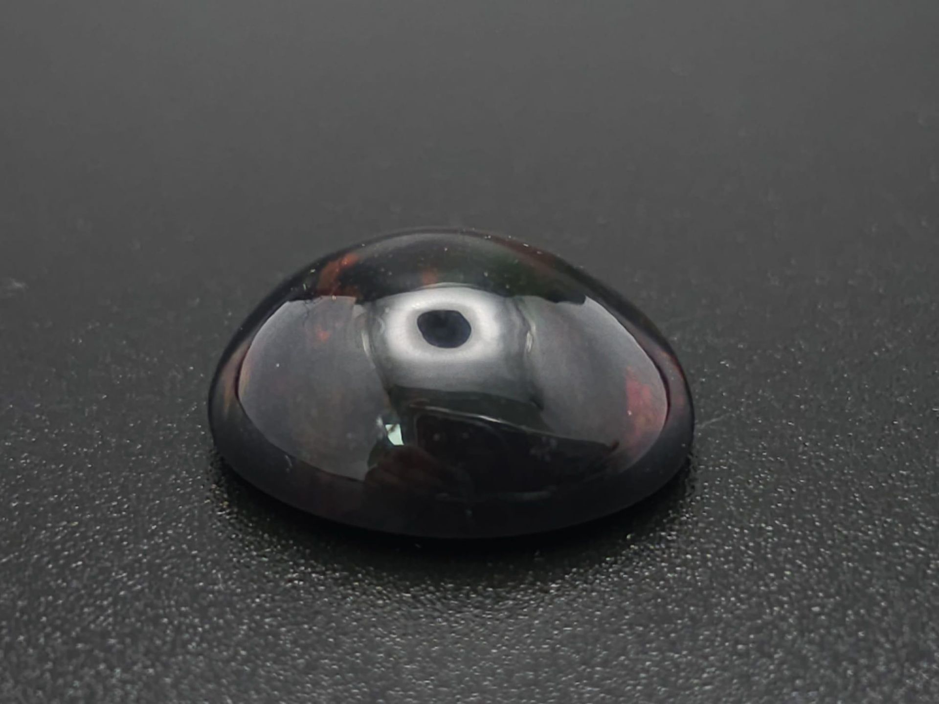6.80ct Black Ethiopian Fire Opal. ITLGR Certified. - Image 2 of 5