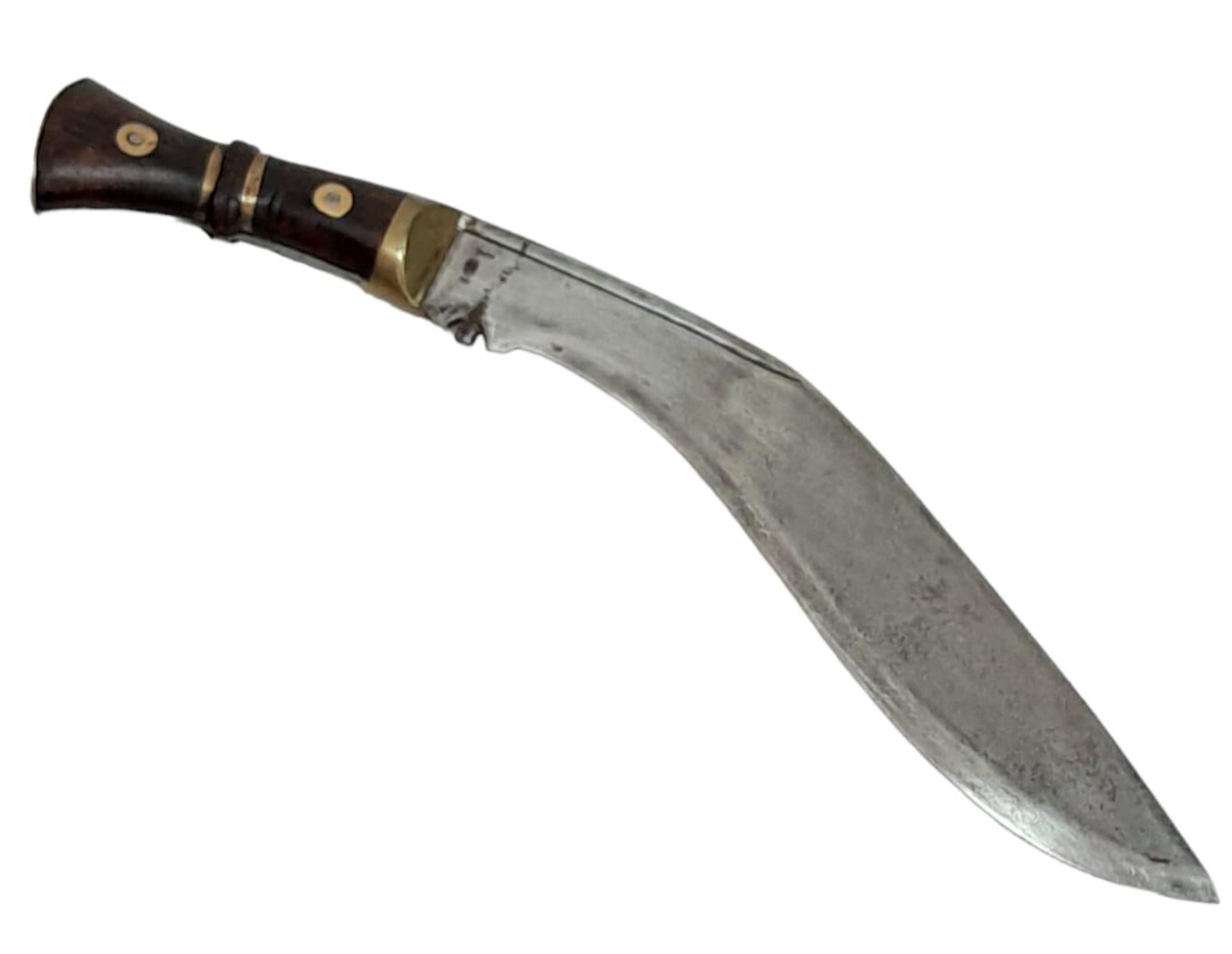 WW1 Gurkha Kukri Knife Dated 1917. Made in Cossipore for the Indian War Department. Comes in a - Image 4 of 5