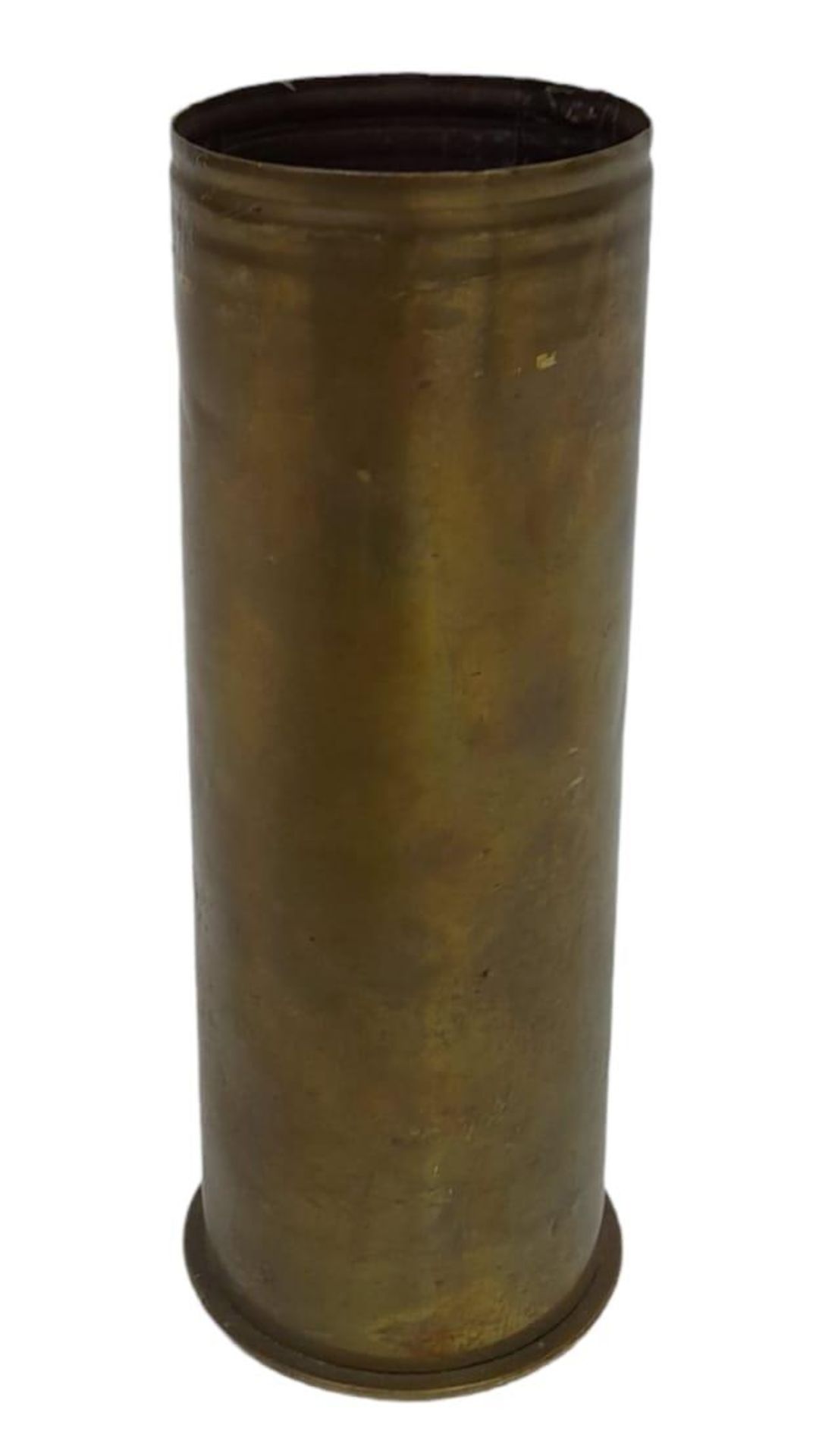 INERT WW1 Imperial German 77mm HE Shell. Dated 1917. Mainland UK Shipping Only. - Image 3 of 4