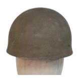 WW2 British Para Helmet Dated 1943. Made by the Briggs Motor Bodies Company.