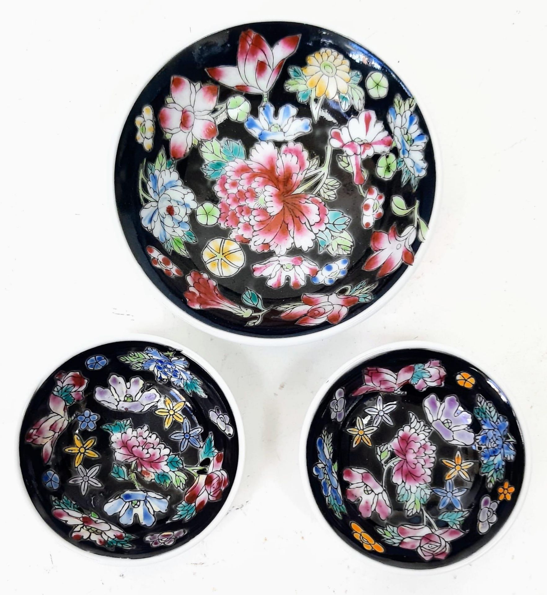 A Selection of Seven Mid-19th Century Chinese Sauce Bowls/Dishes. - Bild 6 aus 9