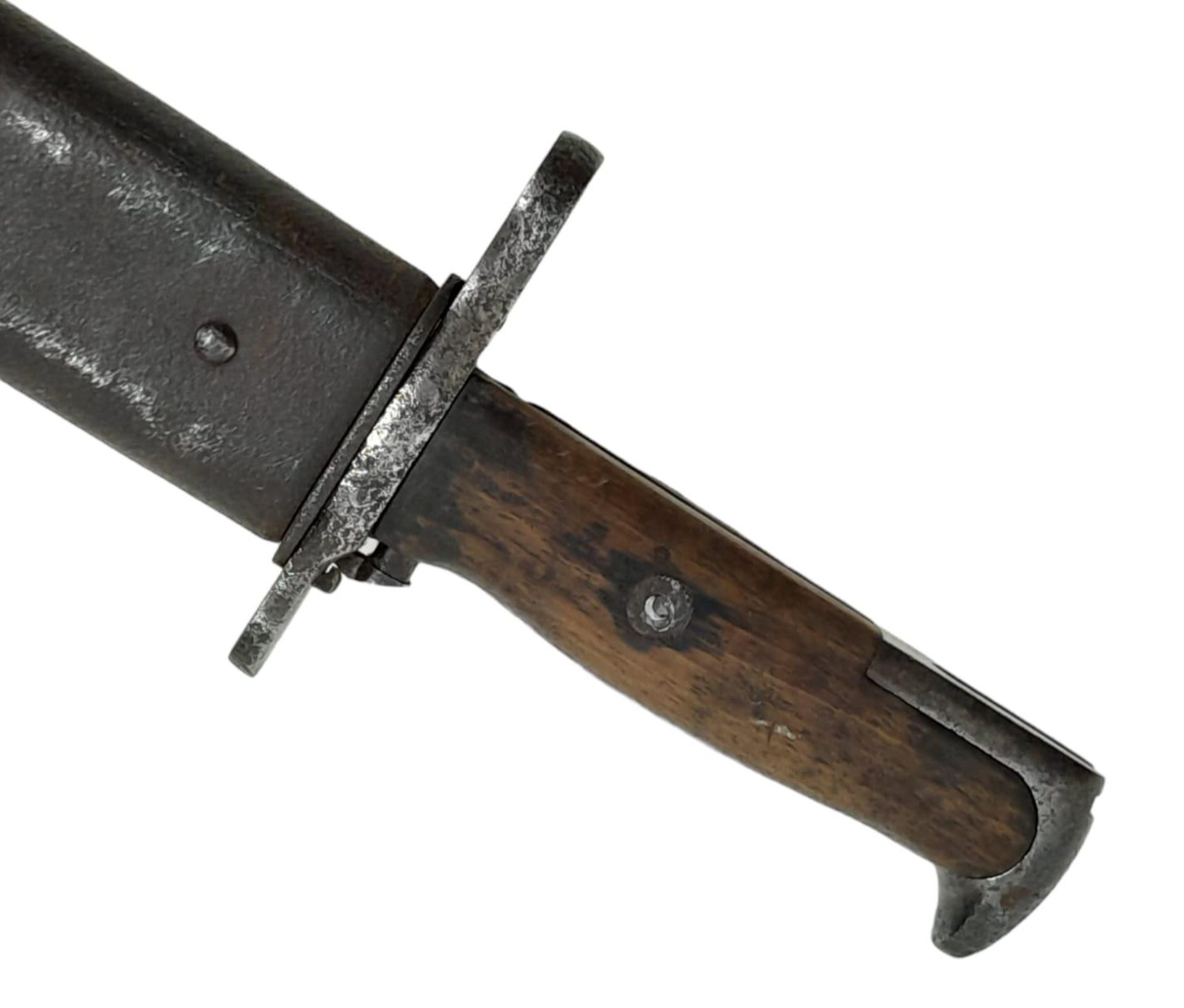 WW1 American M1905 Springfield Bayonet Dated 1908. Maker: Springfield Armoury. - Image 4 of 6