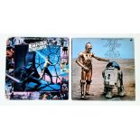 Two Original Star Wars Albums. The Story of Star Wars and The Empire Strikes Back.