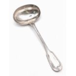 A vintage 800 silver sauce ladle. Total weight 62G. 16X7 cm.