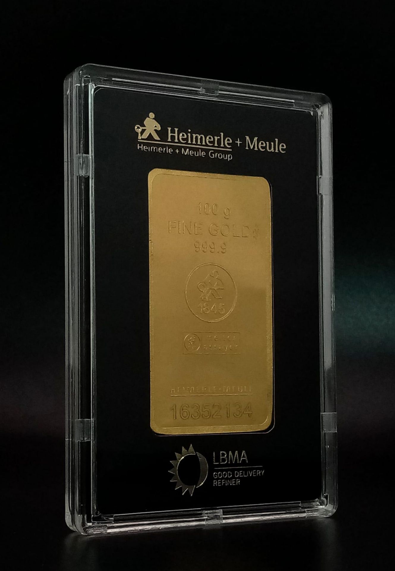 A 100grm 24K GOLD INGOT ENCASED IN PRESENTATION PACK AS NEW. - Image 3 of 4