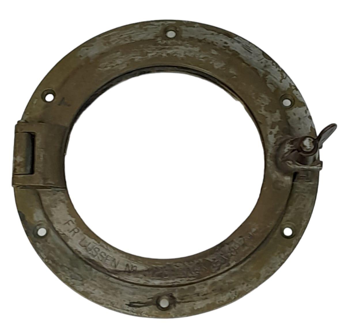 WW2 German Kriegsmarine Schnell Boot (Fast Boat) Inner Porthole. These boats were nicknamed “E-