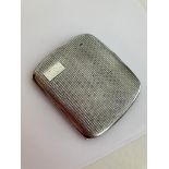 Antique Art Deco SOLID SILVER CIGARETTE CASE. Having clear hallmark for Deakin and Francis,