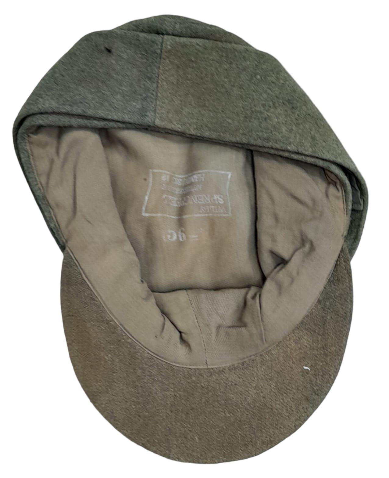 3 rd Reich Waffen SS M43 Ski Cap. Period related small tear on the top. Overall good condition for - Image 5 of 6