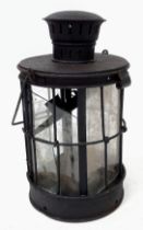 WW1 British “Bird Cage” Candle Bunker Lantern Dated 1916. (Broken Pane)