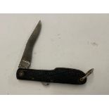 A British WW2 Special Operations Executive Sterile Lock Knife. Unmarked. ML328