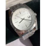 Gentlemans FRENCH CONNECTION QUARTZ WRISTWATCH FC1159SM. Finished in stainless steel silver tone.