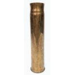 INERT British 6 Pdr. Tank Shell Case Dated 1917.