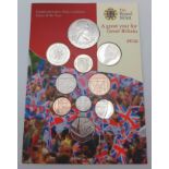 A Great Year For Great Britain Uncirculated Mint Commemorative Coin Set.