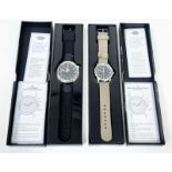 Two Unworn Military Homage Watches Comprising a 1960’s RAF Design Quartz Watch 41mm Including