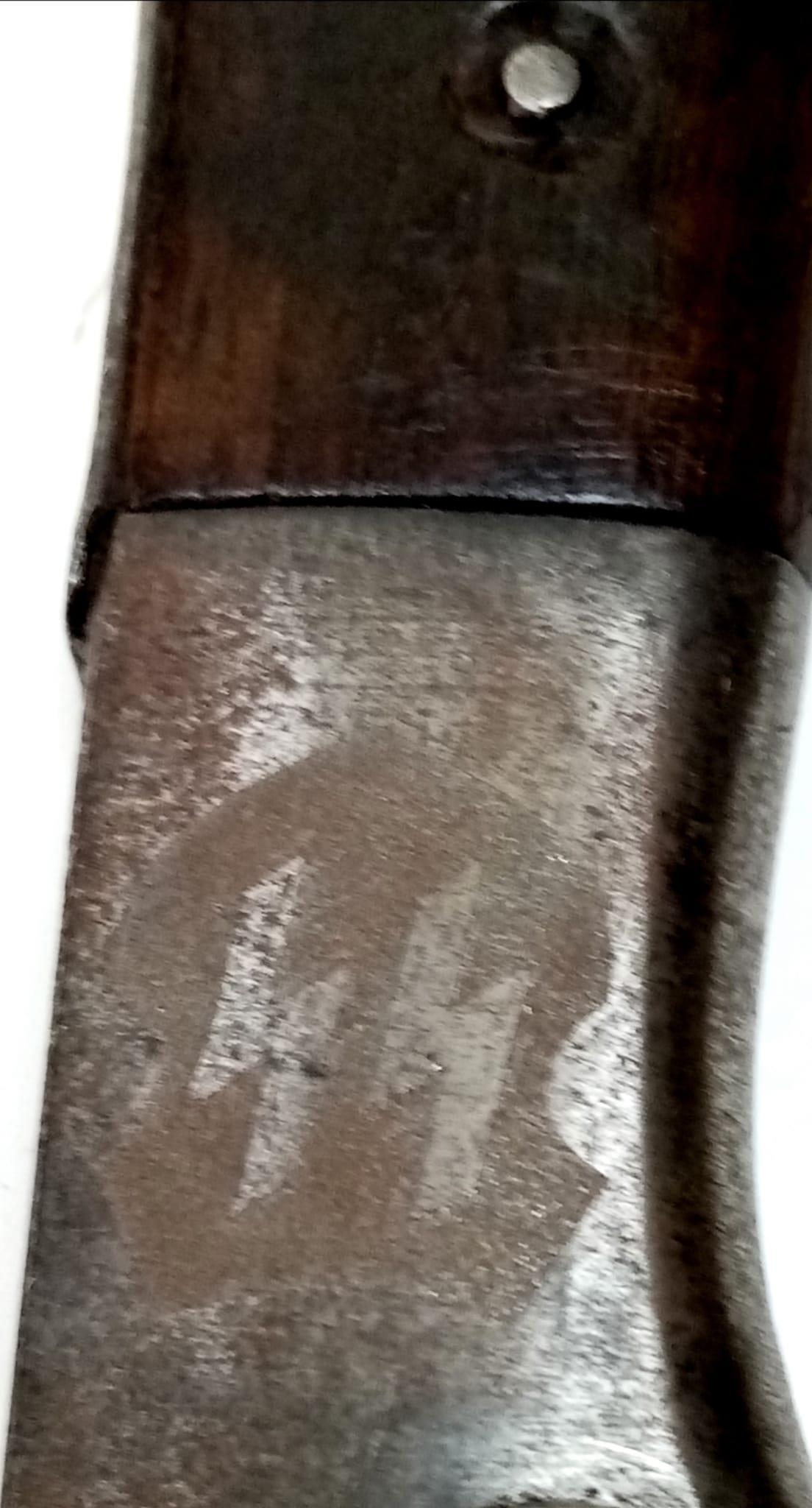 WW2 German K-98 Bayonet with Acid Etched Blade. Dedicated to the 8th (SS) Cavalry Division. - Image 12 of 12