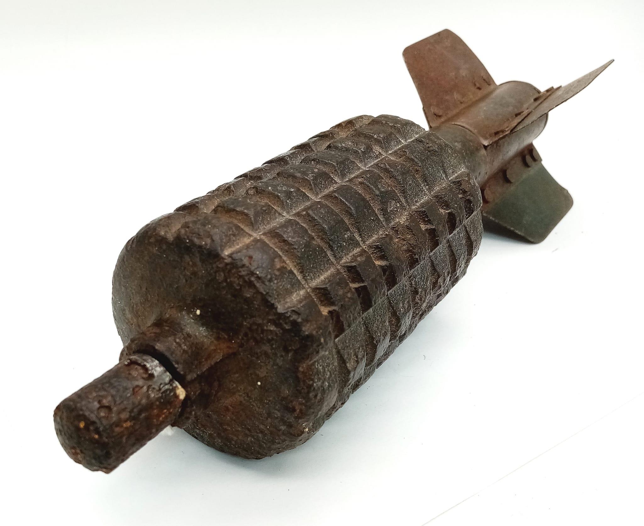 INERT WW1 German Granatenwerfer Spigot Mortar. Nicknamed the “Priest Mortar” as it was fired from - Image 2 of 4