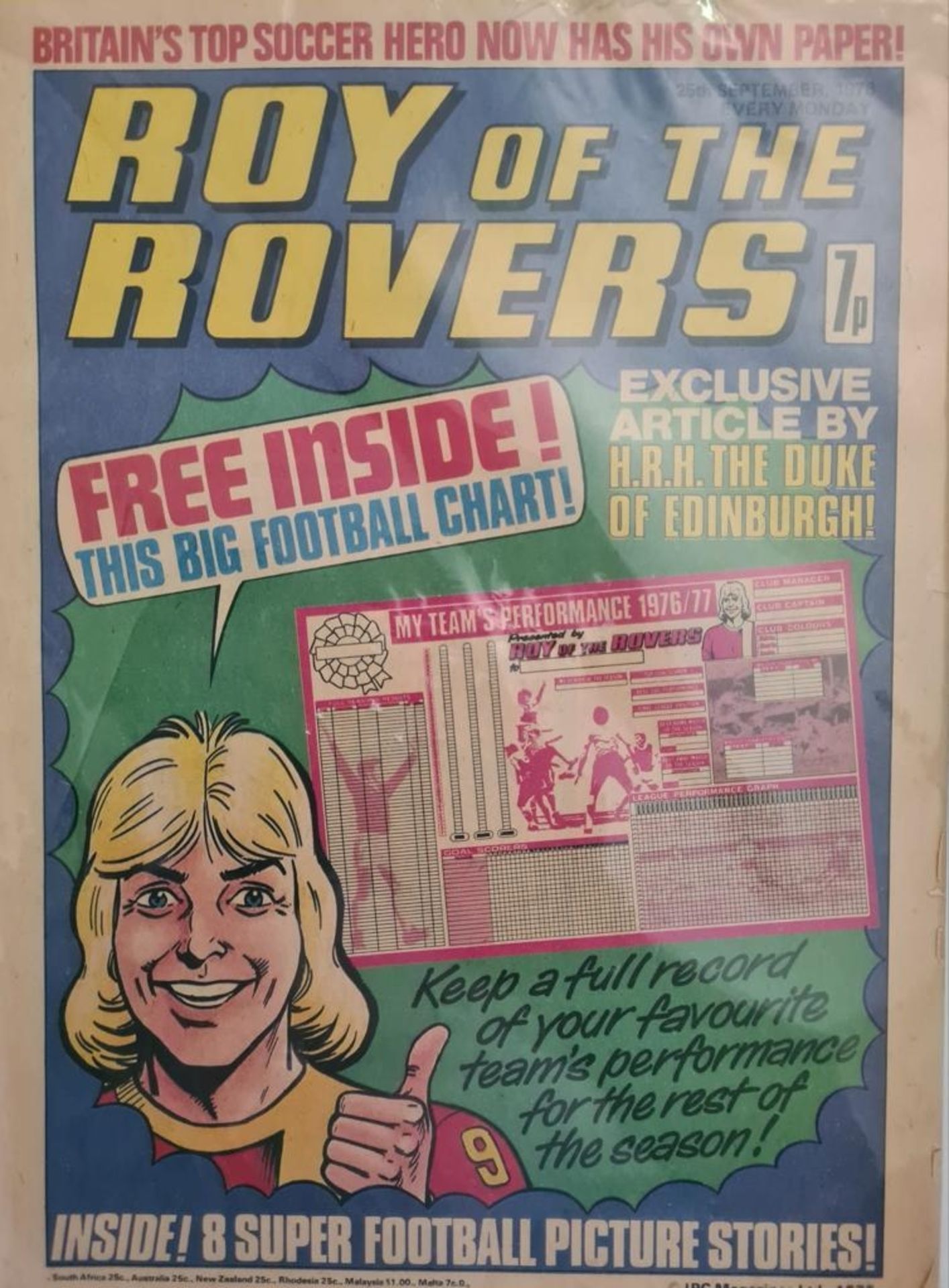 A Supreme Roy of the Rovers Comic Book Collection! Every edition from 1976 - 1995. There are 860 - Bild 7 aus 10