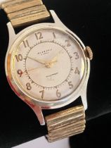 Gentlemans vintage INGERSOLL WRISTWATCH. Manual winding with exceptional movement. Rolled Gold