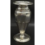 A Mappin & Webb Vase (14cm Tall). Name is present on the vase, but no other hallmarks.