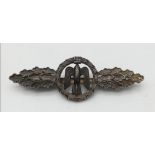 WW2 German Luftwaffe Silver Grade Bomber Clasp, No Maker.