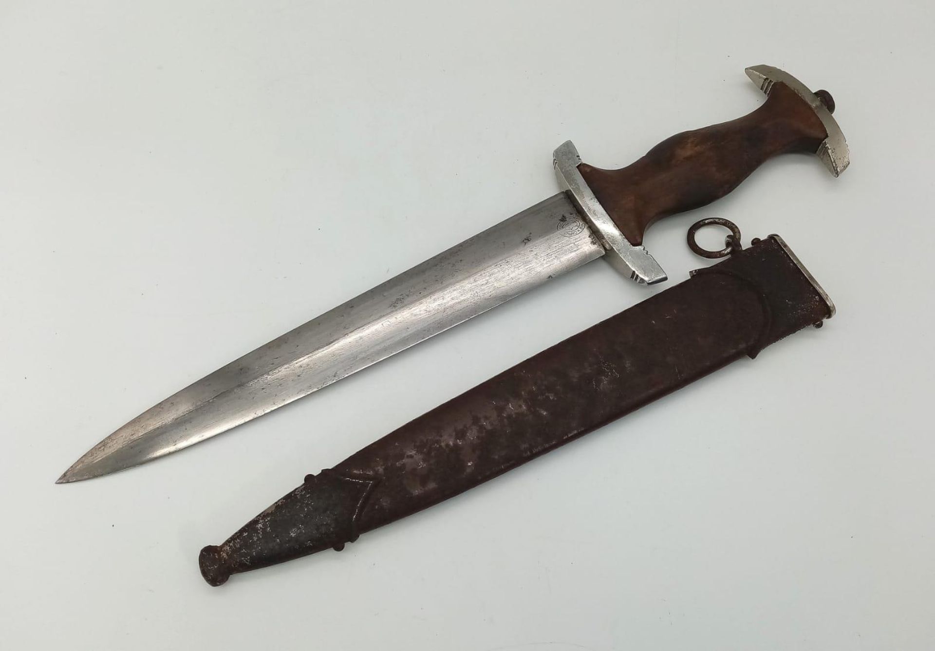 Early 3rd Reich SA Dagger. Maker Eichorn, Solingen. - Bild 2 aus 7