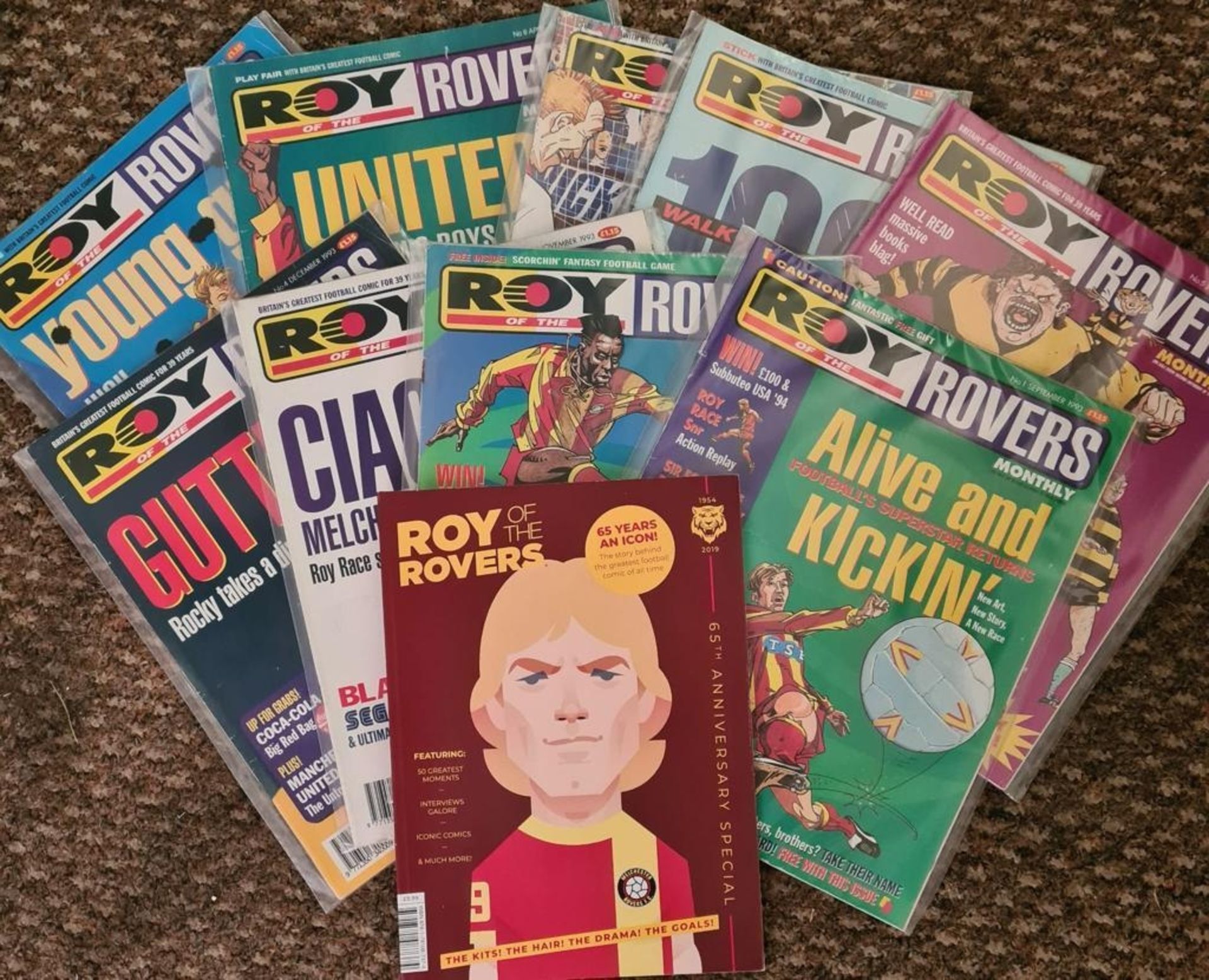 A Supreme Roy of the Rovers Comic Book Collection! Every edition from 1976 - 1995. There are 860 - Bild 8 aus 10