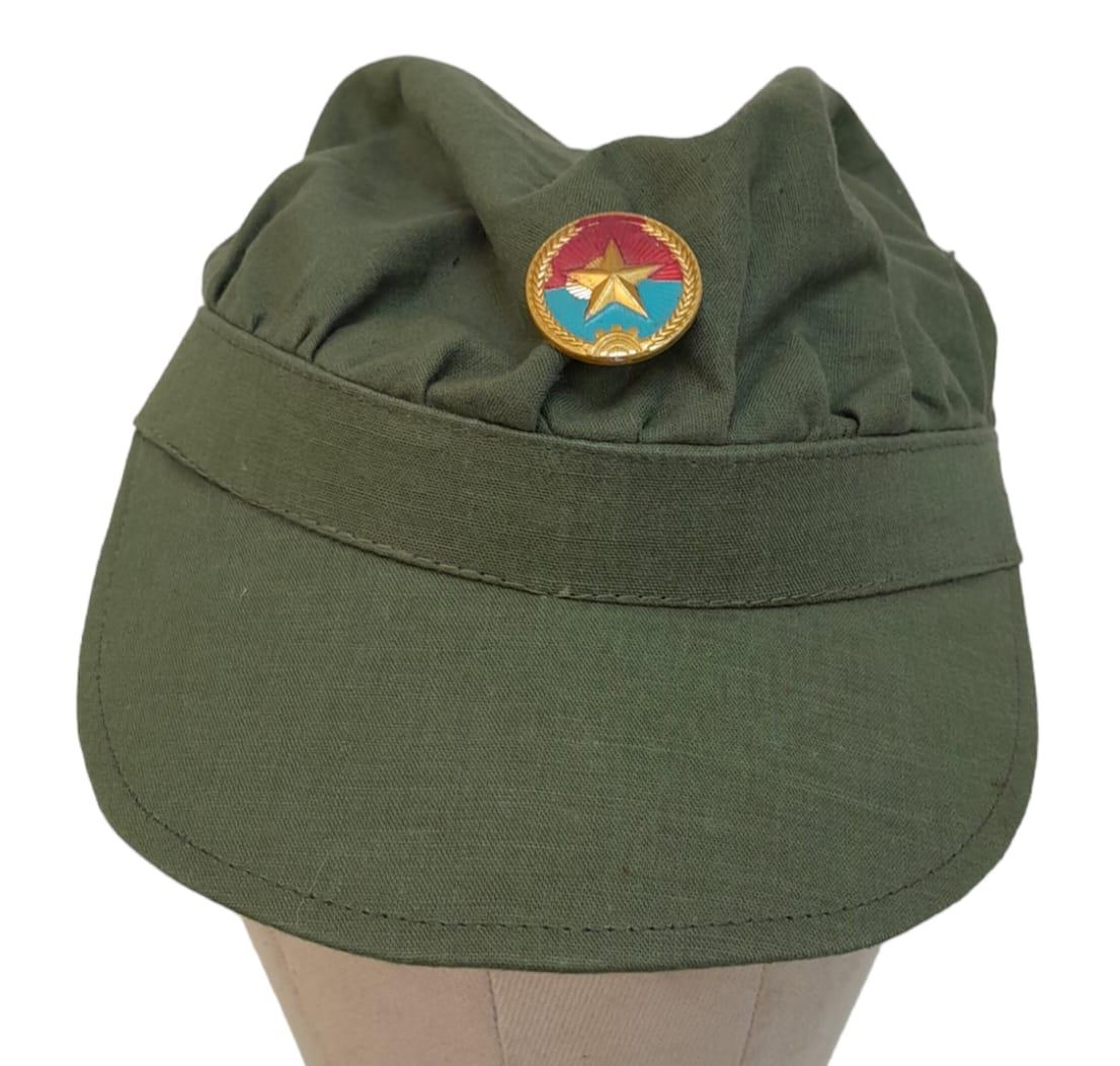 Vietnam War Era Vietcong Hat, Belt and Scarf. - Image 5 of 7
