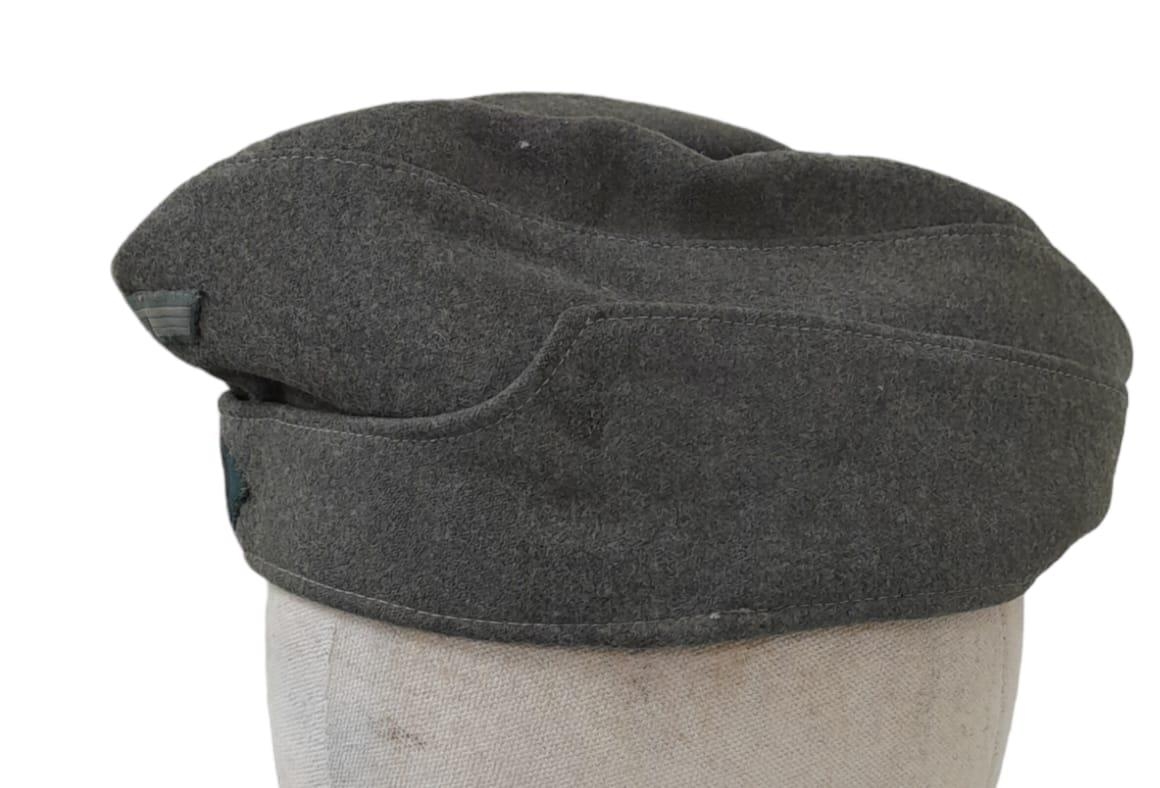 3rd Reich M34 Army Overseas Cap. Made by Schubt, Berlin. Super condition for its age. - Image 2 of 6