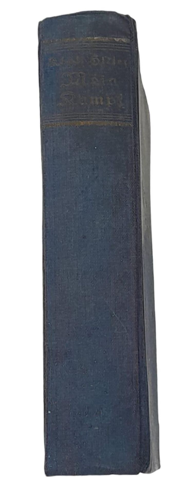 1938 German Edition of Mein Kampf. - Bild 2 aus 5