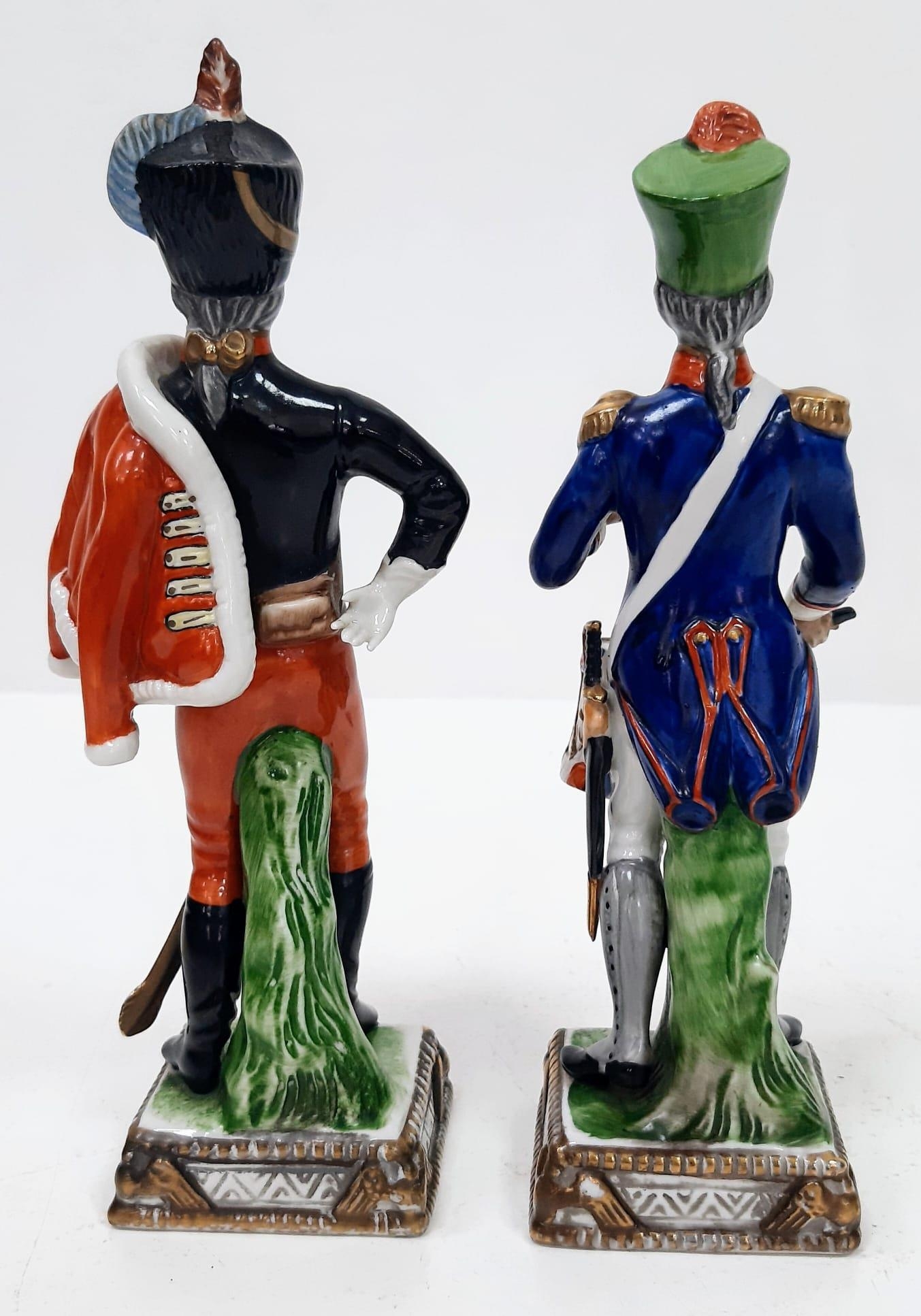 Rare pair of Carl Thieme, Potschappel 19th Century Porcelain Figurines. Figurines are hand painted - Image 3 of 5