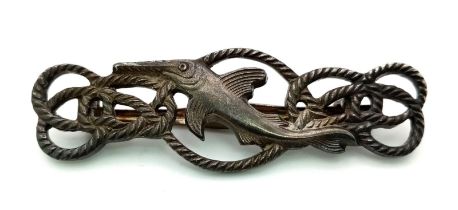WW2 Kriegsmarine Naval War Merit Clasp. Awarded to anyone who Captained any ship under the German