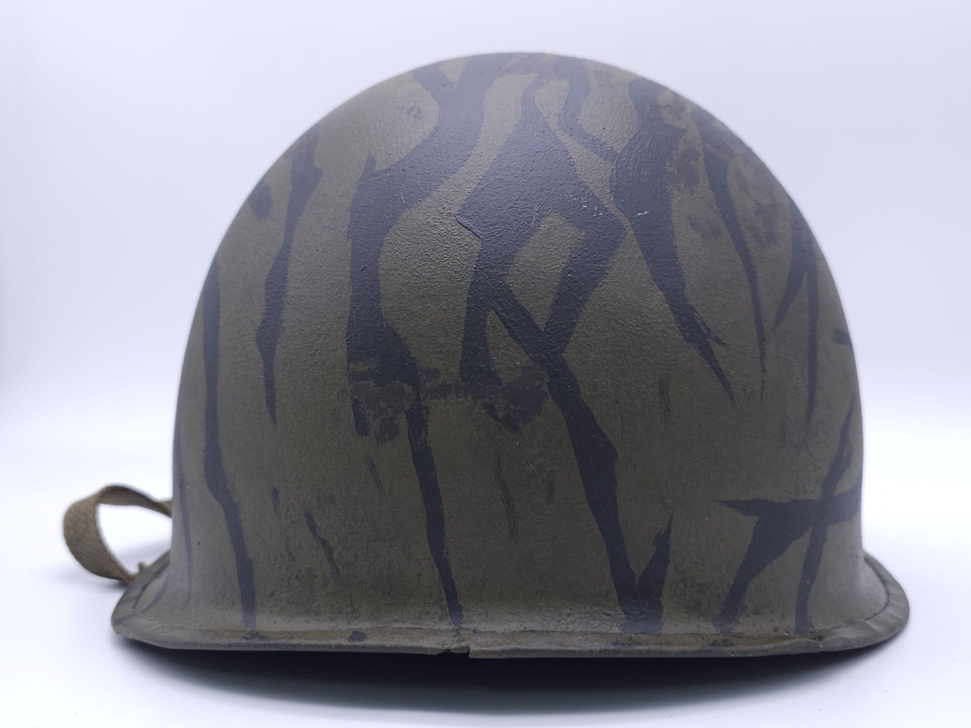 Vietnam War Era A.R.V.N Rangers M1 Helmet. - Image 5 of 10