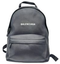 Balenciaga Backpack. Quality leather throughout, adjustable shoulder straps and a handy front zip