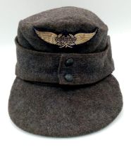 WW2 German Luftschutz (Air Raid Police) M43 Cap.