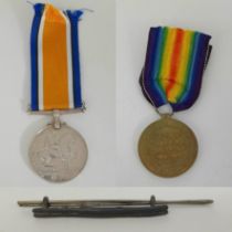 WW1 British Medal Duo, Wound Stripe and Photograph awarded to: 63252 Bombardier H. Cooke Royal