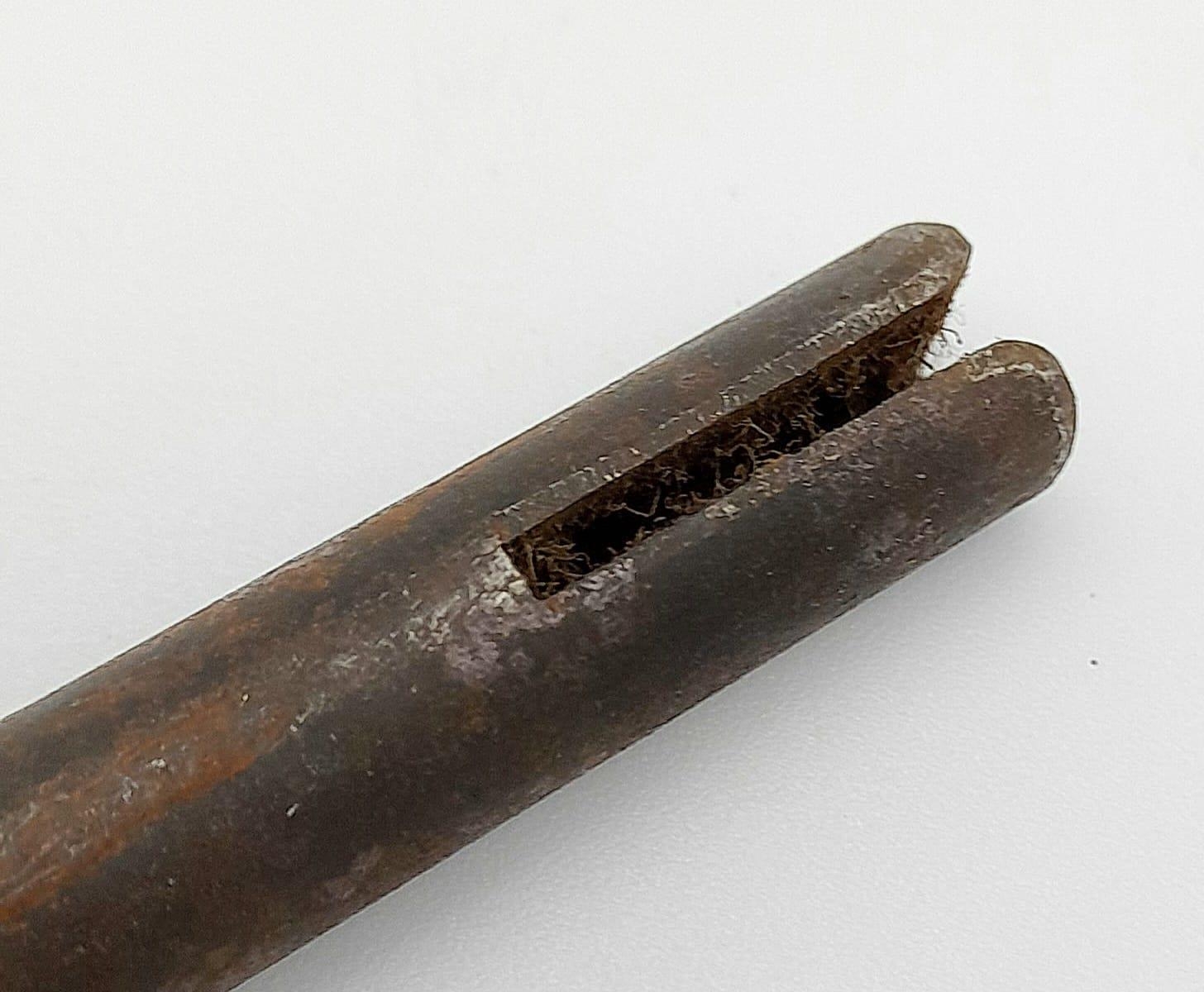 Rare WW1 British Lewis Gun Magazine Repair Tool. Always missing from the spare parts kit. Un-marked. - Image 3 of 3