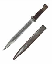 WW2 German K-98 Bayonet with Acid Etched Blade. Dedicated to the 8th (SS) Cavalry Division.