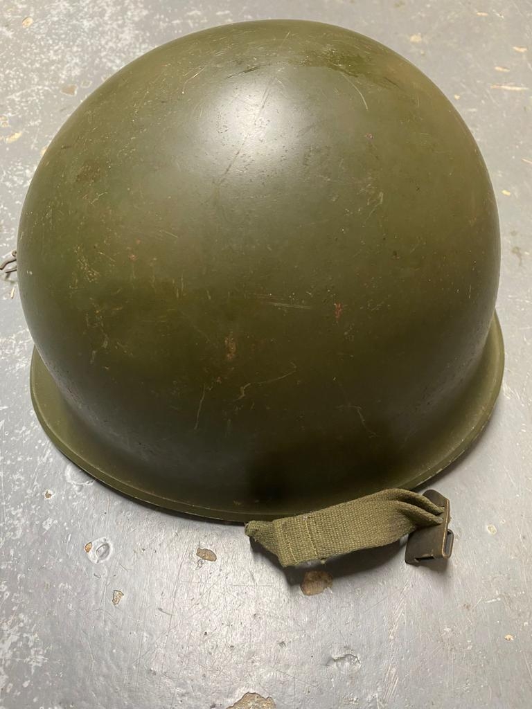 A USA Vietnam War Era M1 Helmet. The liner is dated 1967. The helmet is marked LS782. ML352 - Image 2 of 7