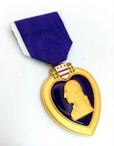 Current Issue Purple Heart Medal. Made by Graco Awards Ltd some time from 1999 to the present day.