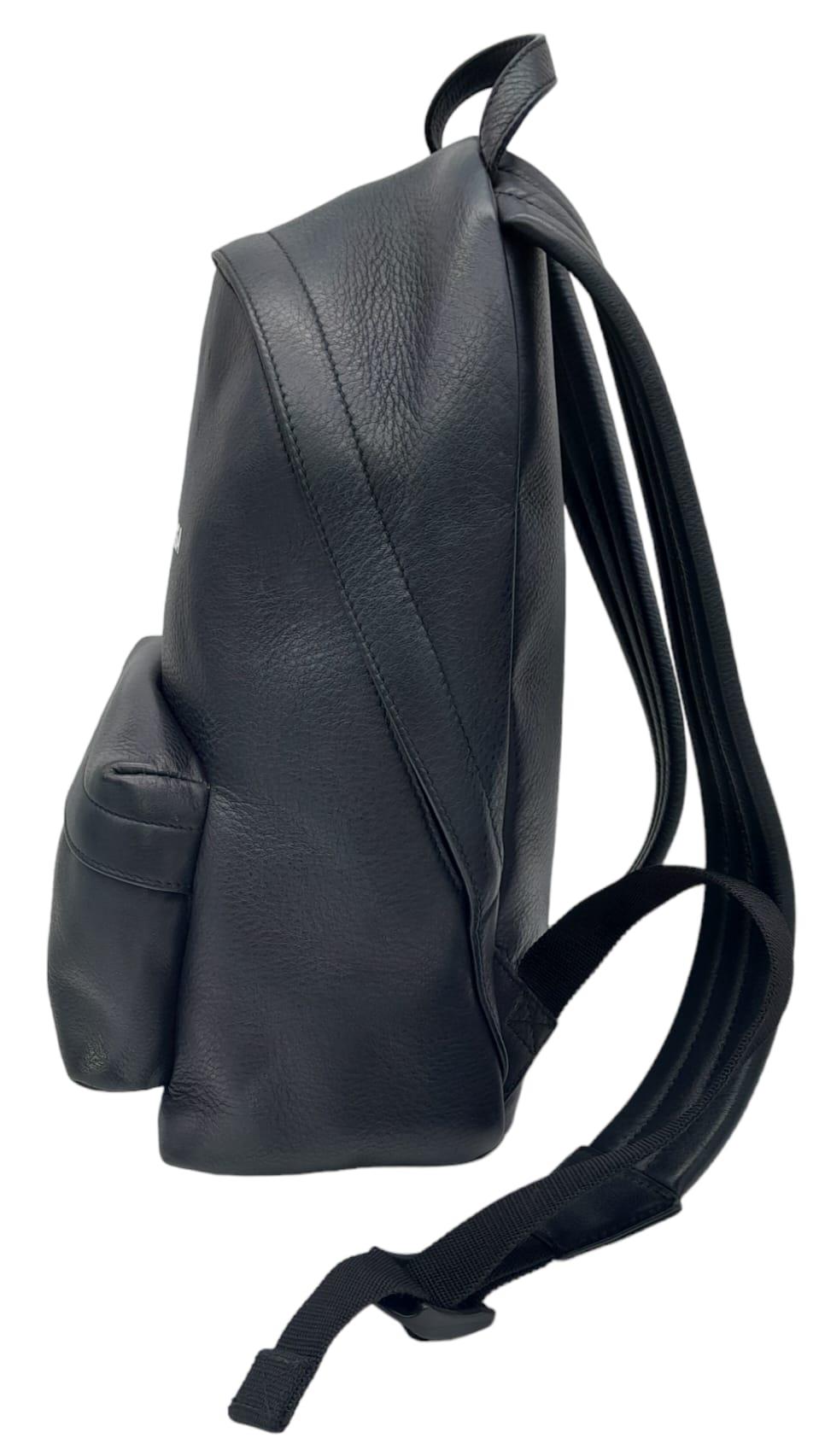 Balenciaga Backpack. Quality leather throughout, adjustable shoulder straps and a handy front zip - Image 2 of 8