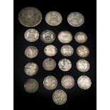 A Parcel of Twenty, Pre-1920, Silver Coins ranging from 3d’s to Half Crown. Dates: 1878-1918 Weight: