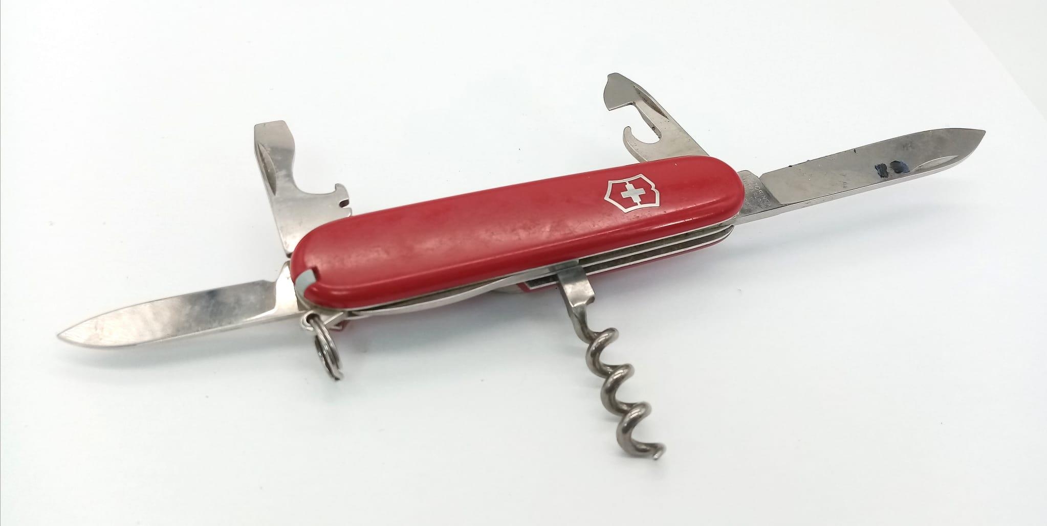 A Vintage Swiss Army Knife. 9cm length. - Image 4 of 6