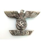 3rd Reich Spange to the Iron Cross 1st Class. Worn as a bar to the medal if it had been won for