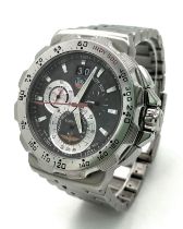 A Tag Heuer Formula 1 Indy 500 Chronograph Gents Watch. Stainless steel bracelet and case - 44mm.