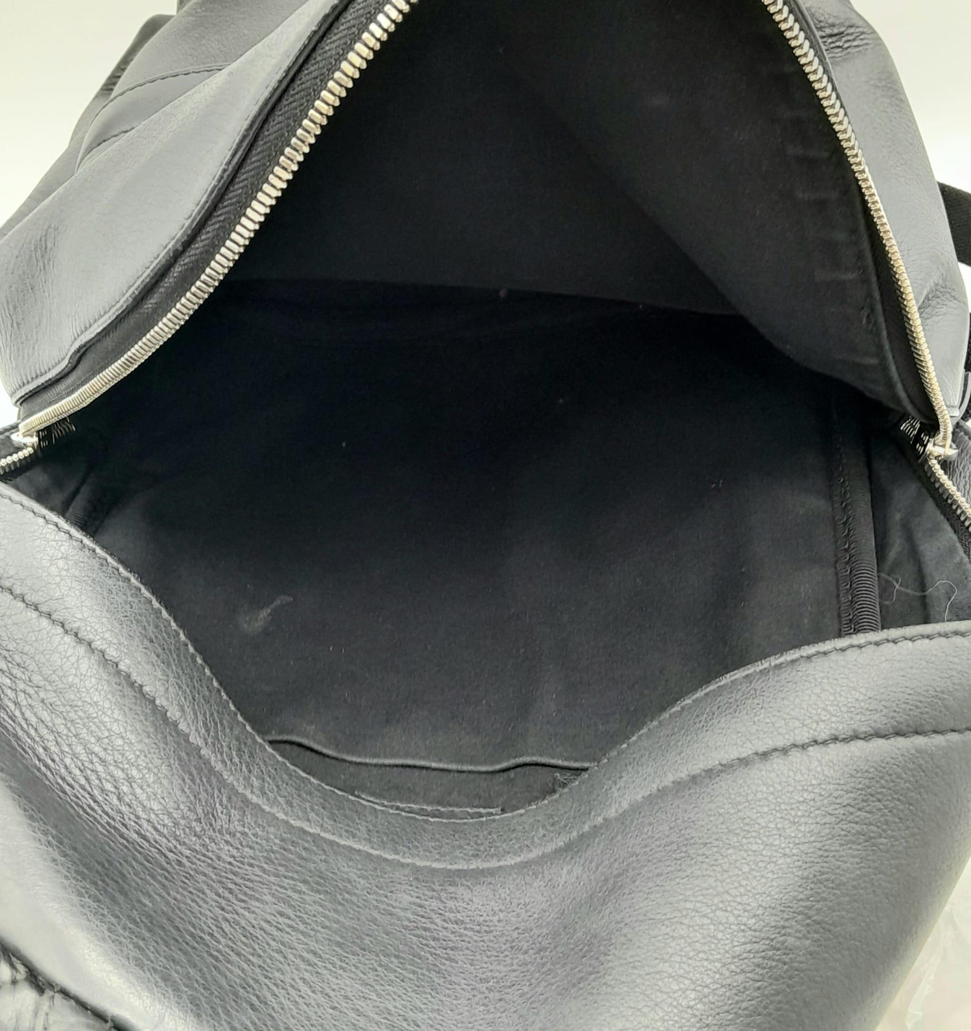 Balenciaga Backpack. Quality leather throughout, adjustable shoulder straps and a handy front zip - Image 6 of 8