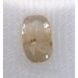 A 2.29ct Untreated Yellow Sapphire. Sealed in a Box. AIG Certified.