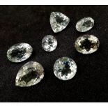 A Parcel of 38ct Green Amethyst Stones