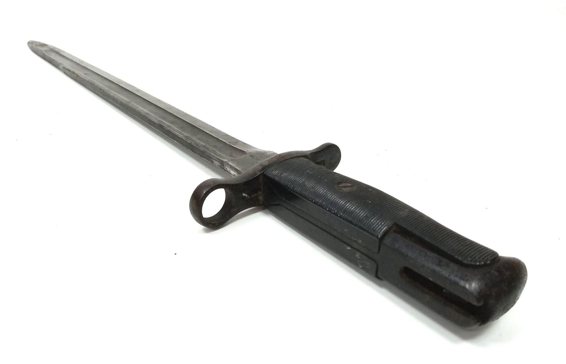 US Springfield Rock Island Arsenal M1905 16” Bayonet Dated 1906 re-issued in 1942 for the Garand - Image 8 of 15