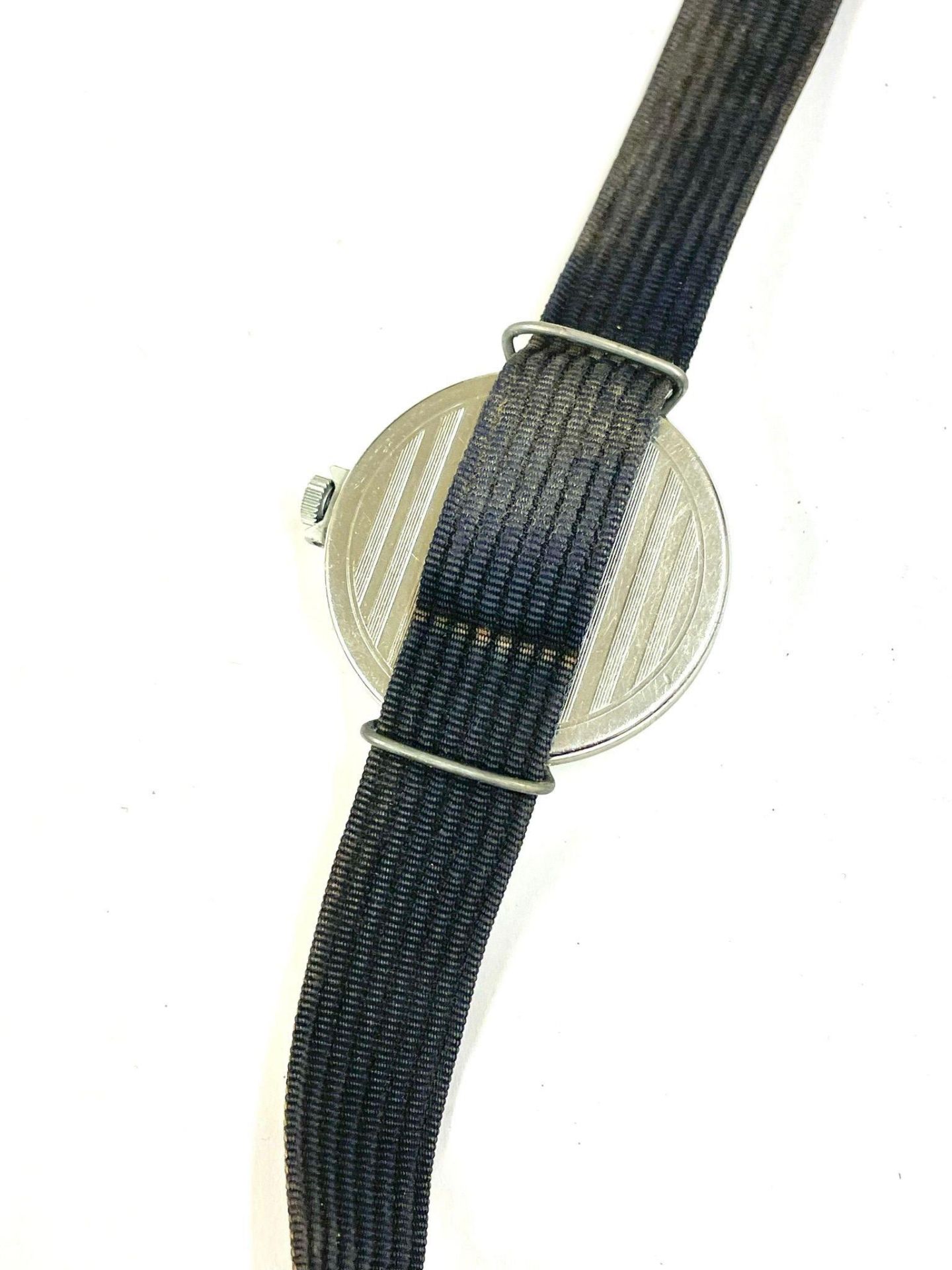 Vintage gents Luftwaffe style watch , customised dial Working - Image 8 of 9