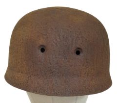 WW2 German Fallschirmjäger(Paratroopers) Helmet. Originally found in Italy.